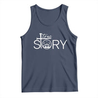 Christian True Story Tank Top Nativity Scene Christmas Faith Cross Jesus Birth - Wonder Print Shop