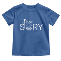 Christian True Story Toddler T Shirt Nativity Scene Christmas Faith Cross Jesus Birth - Wonder Print Shop