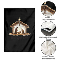 Nativity Scene Garden Flag Christian Christmas Jesus Best Gift Ever - Wonder Print Shop