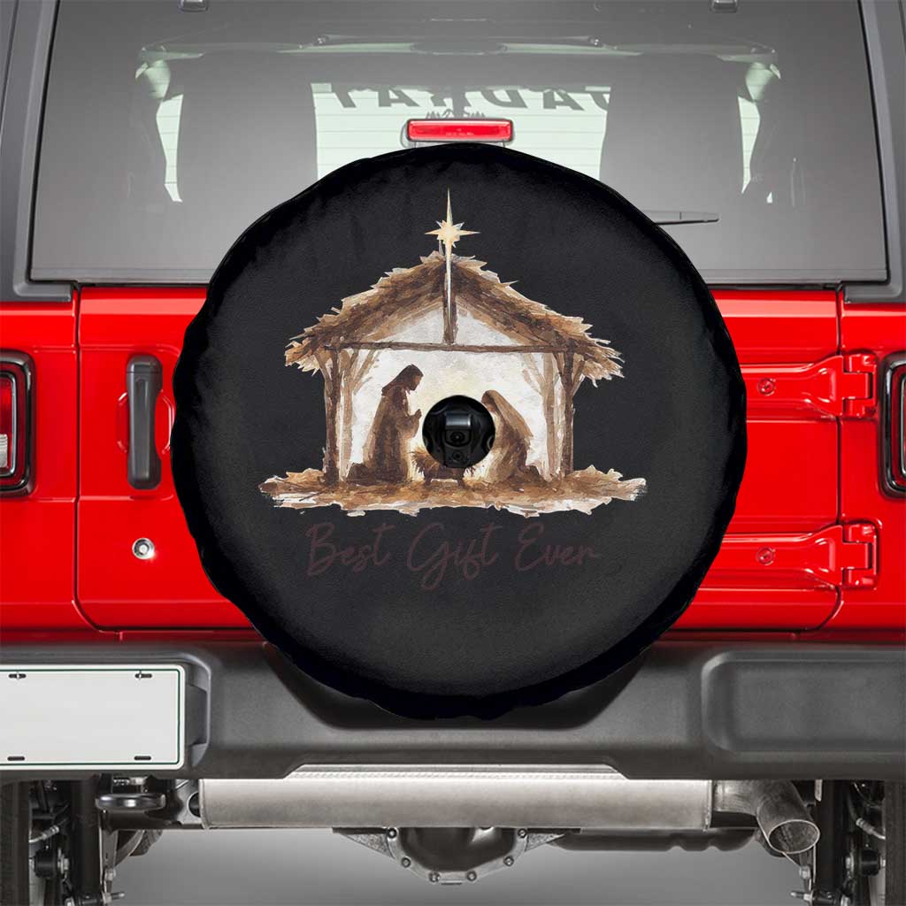 Nativity Scene Spare Tire Cover Christian Christmas Jesus Best Gift Ever - Wonder Print Shop