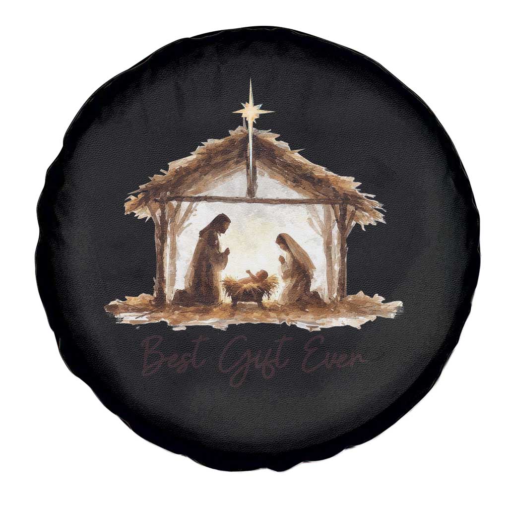 Nativity Scene Spare Tire Cover Christian Christmas Jesus Best Gift Ever - Wonder Print Shop
