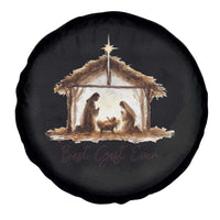 Nativity Scene Spare Tire Cover Christian Christmas Jesus Best Gift Ever - Wonder Print Shop