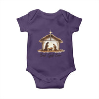 Nativity Scene Baby Onesie Christian Christmas Jesus Best Gift Ever - Wonder Print Shop
