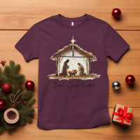 Nativity Scene T Shirt Christian Christmas Jesus Best Gift Ever - Wonder Print Shop