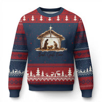 Nativity Scene Ugly Christmas Sweater Christian Xmas Jesus Best Gift Ever - Wonder Print Shop