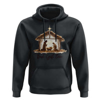 Nativity Scene Hoodie Christian Christmas Jesus Best Gift Ever - Wonder Print Shop