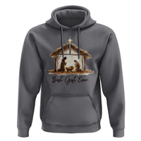 Nativity Scene Hoodie Christian Christmas Jesus Best Gift Ever - Wonder Print Shop