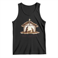 Nativity Scene Tank Top Christian Christmas Jesus Best Gift Ever - Wonder Print Shop