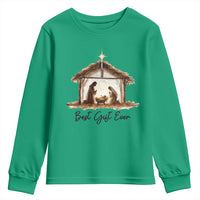 Nativity Scene Youth Sweatshirt Christian Christmas Jesus Best Gift Ever - Wonder Print Shop
