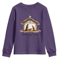 Nativity Scene Youth Sweatshirt Christian Christmas Jesus Best Gift Ever - Wonder Print Shop