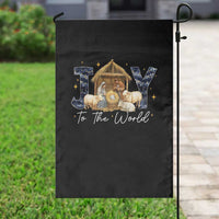 Nativity Scene Garden Flag Christian Christmas Jesus Joy To The World - Wonder Print Shop