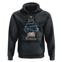 Nativity Scene Hoodie Jesus Reason Tis The Season Christian Christmas Tree - Wonder Print Shop