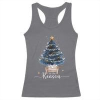 Nativity Scene Racerback Tank Top Jesus Reason Tis The Season Christian Christmas Tree - Wonder Print Shop