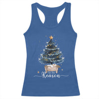 Nativity Scene Racerback Tank Top Jesus Reason Tis The Season Christian Christmas Tree - Wonder Print Shop