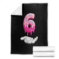 Funny 67 Six Seven Meme Couple Matching Throw Blanket Number 6 Baseball Ice Cream Drip - Wonder Print Shop