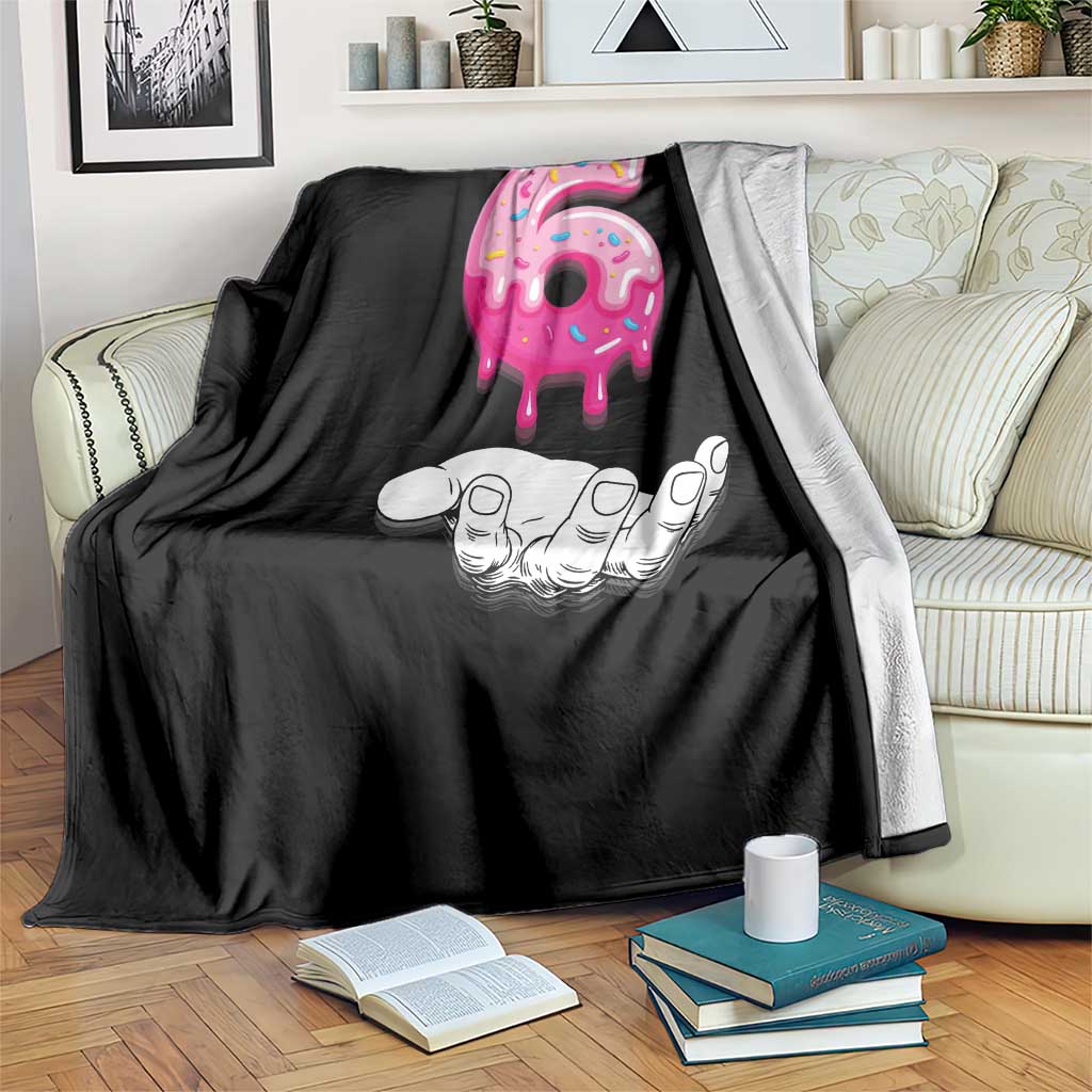 Funny 67 Six Seven Meme Couple Matching Throw Blanket Number 6 Baseball Ice Cream Drip - Wonder Print Shop