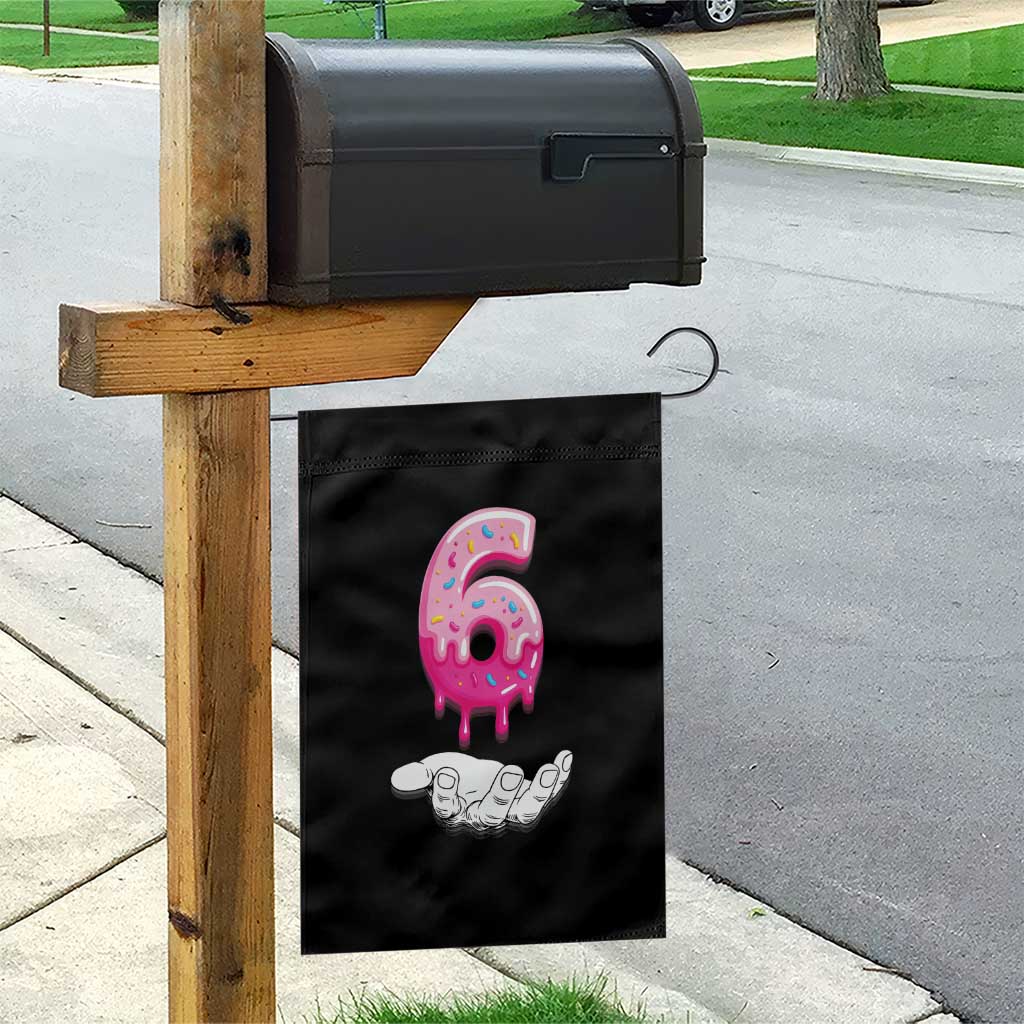 Funny 67 Six Seven Meme Couple Matching Garden Flag Number 6 Baseball Ice Cream Drip - Wonder Print Shop