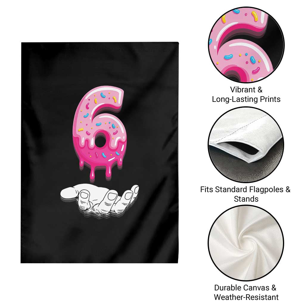 Funny 67 Six Seven Meme Couple Matching Garden Flag Number 6 Baseball Ice Cream Drip - Wonder Print Shop