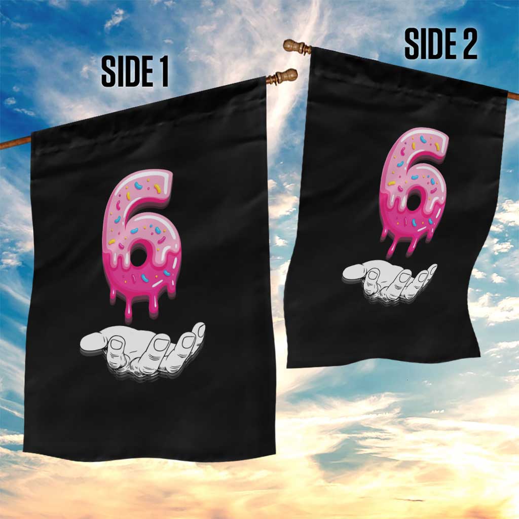 Funny 67 Six Seven Meme Couple Matching Garden Flag Number 6 Baseball Ice Cream Drip - Wonder Print Shop