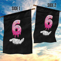 Funny 67 Six Seven Meme Couple Matching Garden Flag Number 6 Baseball Ice Cream Drip - Wonder Print Shop