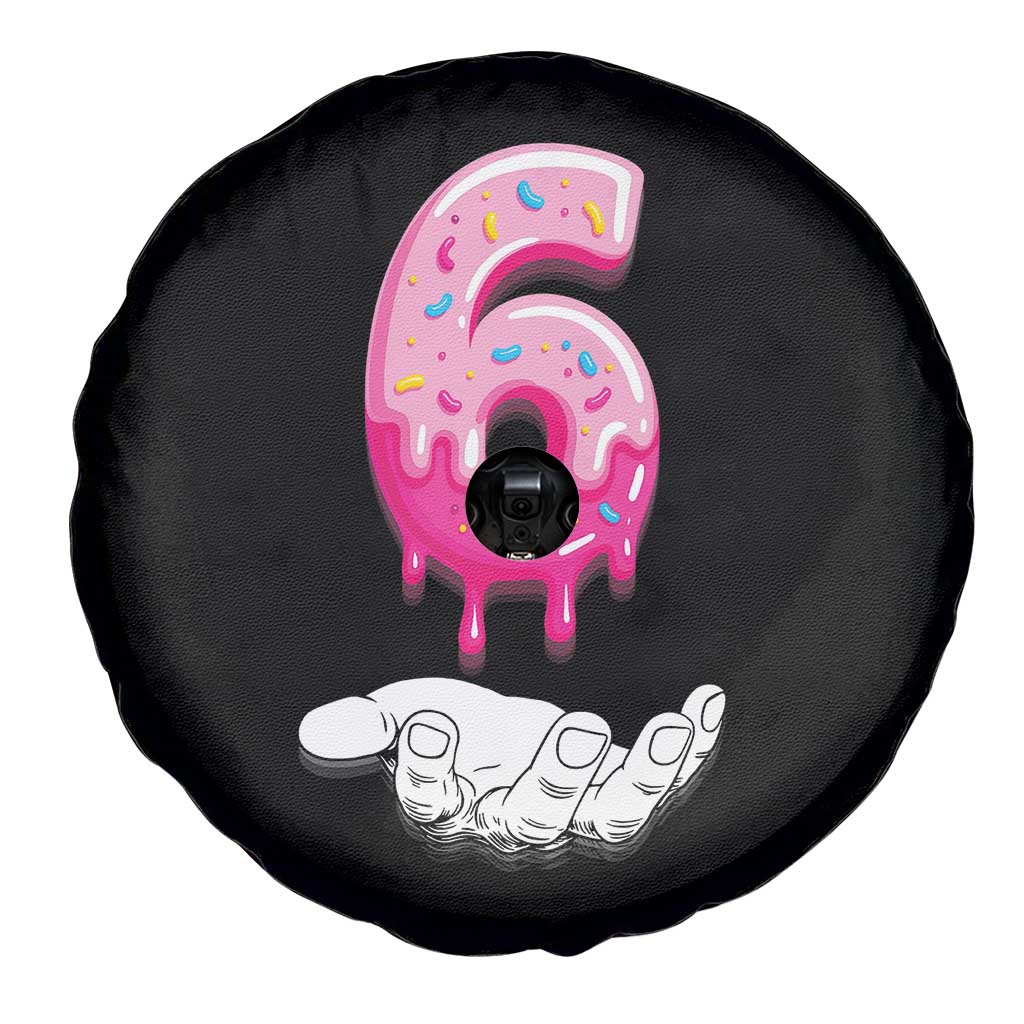 Funny 67 Six Seven Meme Couple Matching Spare Tire Cover Number 6 Baseball Ice Cream Drip - Wonder Print Shop