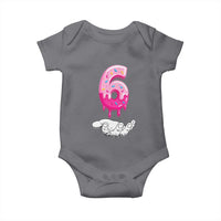 Funny 67 Six Seven Meme Couple Matching Baby Onesie Number 6 Baseball Ice Cream Drip - Wonder Print Shop