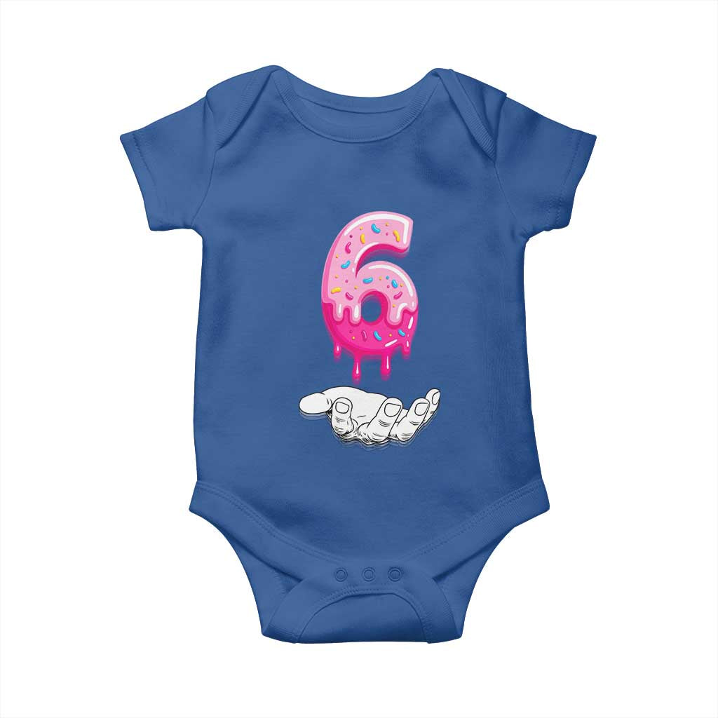Funny 67 Six Seven Meme Couple Matching Baby Onesie Number 6 Baseball Ice Cream Drip - Wonder Print Shop