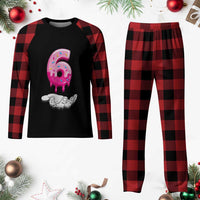 Funny 67 Six Seven Meme Couple Matching Plaid Pajama Set Number 6 Baseball Ice Cream Drip - Wonder Print Shop