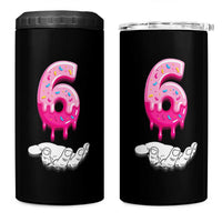 Funny 67 Six Seven Meme Couple Matching 4 in 1 Can Cooler Tumbler Number 6 Baseball Ice Cream Drip - Wonder Print Shop