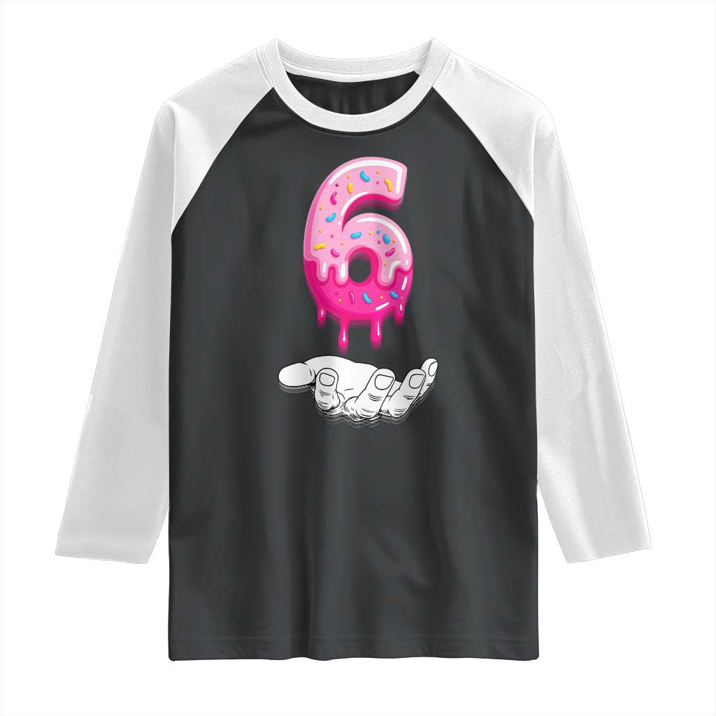 Funny 67 Six Seven Meme Couple Matching Raglan Shirt Number 6 Baseball Ice Cream Drip - Wonder Print Shop