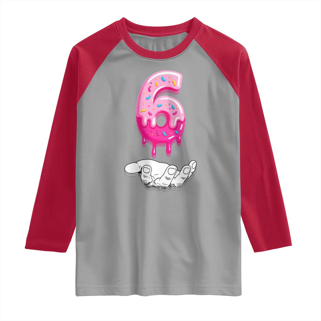 Funny 67 Six Seven Meme Couple Matching Raglan Shirt Number 6 Baseball Ice Cream Drip - Wonder Print Shop