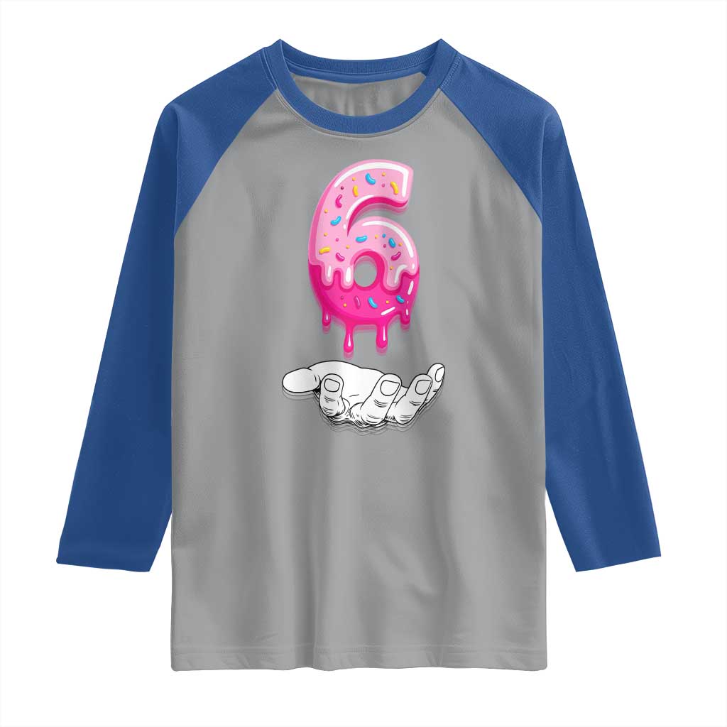 Funny 67 Six Seven Meme Couple Matching Raglan Shirt Number 6 Baseball Ice Cream Drip - Wonder Print Shop