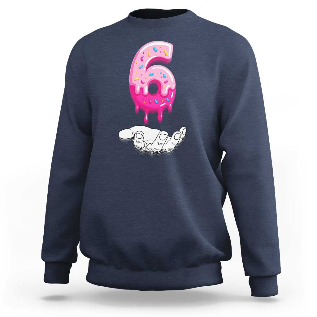 Funny 67 Six Seven Meme Couple Matching Sweatshirt Number 6 Baseball Ice Cream Drip - Wonder Print Shop