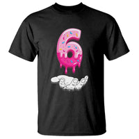 Funny 67 Six Seven Meme Couple Matching T Shirt Number 6 Baseball Ice Cream Drip - Wonder Print Shop