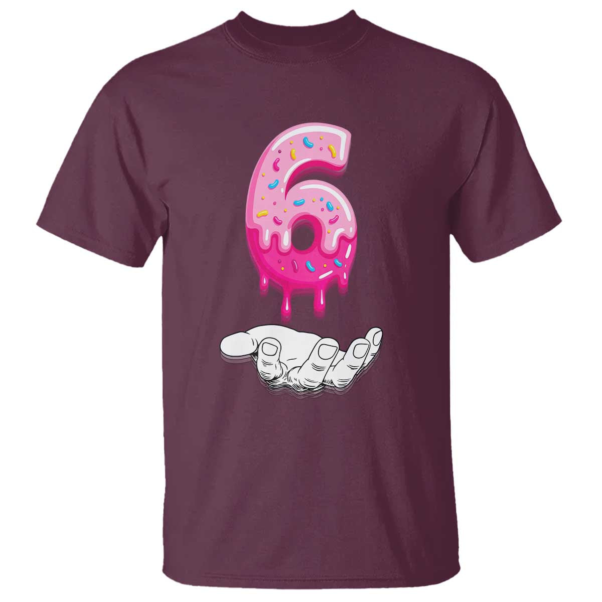 Funny 67 Six Seven Meme Couple Matching T Shirt Number 6 Baseball Ice Cream Drip - Wonder Print Shop