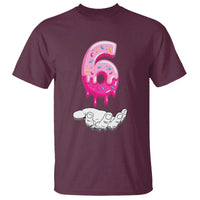 Funny 67 Six Seven Meme Couple Matching T Shirt Number 6 Baseball Ice Cream Drip - Wonder Print Shop