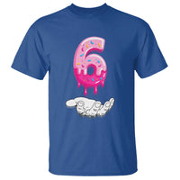 Funny 67 Six Seven Meme Couple Matching T Shirt Number 6 Baseball Ice Cream Drip - Wonder Print Shop