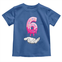 Funny 67 Six Seven Meme Couple Matching Toddler T Shirt Number 6 Baseball Ice Cream Drip - Wonder Print Shop