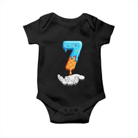 Funny 67 Six Seven Meme Couple Matching Baby Onesie Number 7 Baseball Ice Cream Drip - Wonder Print Shop