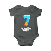 Funny 67 Six Seven Meme Couple Matching Baby Onesie Number 7 Baseball Ice Cream Drip - Wonder Print Shop