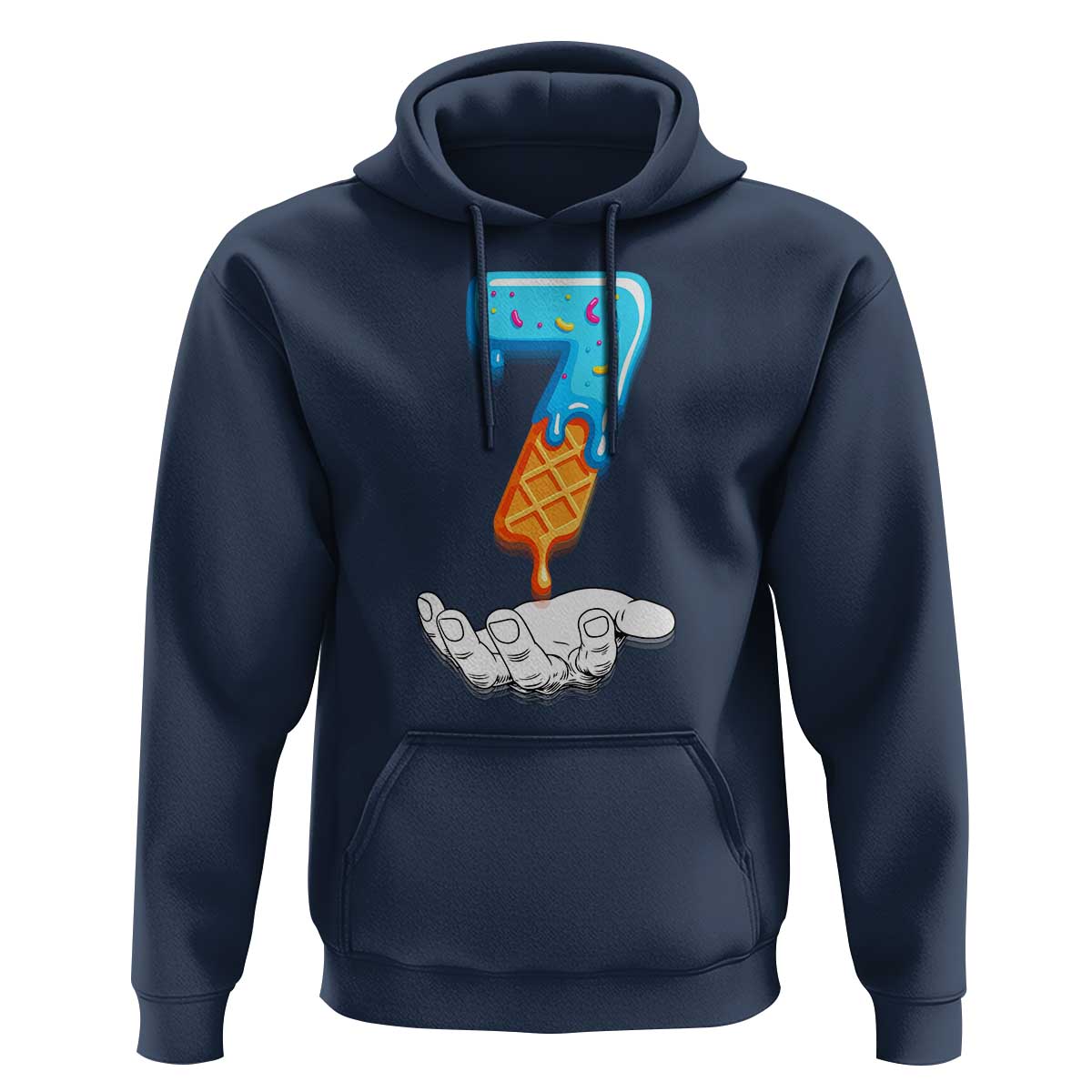 Funny 67 Six Seven Meme Couple Matching Hoodie Number 7 Baseball Ice Cream Drip - Wonder Print Shop