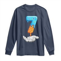 Funny 67 Six Seven Meme Couple Matching Long Sleeve Shirt Number 7 Baseball Ice Cream Drip - Wonder Print Shop