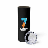 Funny 67 Six Seven Meme Couple Matching Skinny Tumbler Number 7 Baseball Ice Cream Drip - Wonder Print Shop