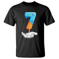 Funny 67 Six Seven Meme Couple Matching T Shirt Number 7 Baseball Ice Cream Drip - Wonder Print Shop