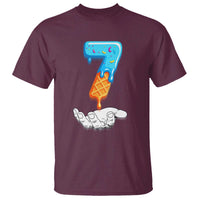 Funny 67 Six Seven Meme Couple Matching T Shirt Number 7 Baseball Ice Cream Drip - Wonder Print Shop