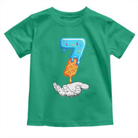 Funny 67 Six Seven Meme Couple Matching Toddler T Shirt Number 7 Baseball Ice Cream Drip - Wonder Print Shop