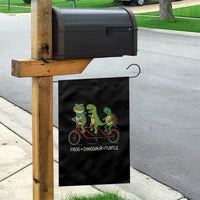 Subtle FDT Garden Flag Frog Dinosaur Turtle Political Satire - Wonder Print Shop
