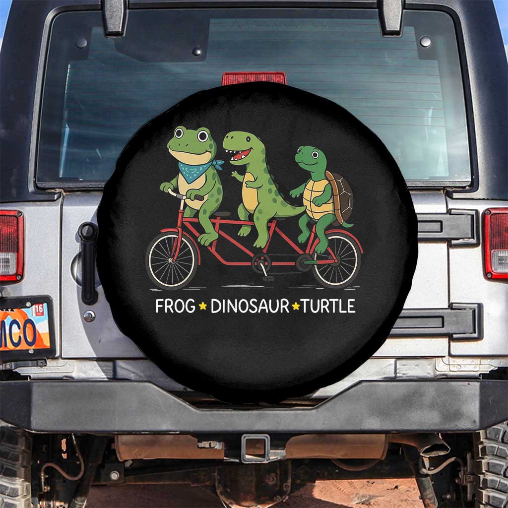 Subtle FDT Spare Tire Cover Frog Dinosaur Turtle Political Satire - Wonder Print Shop