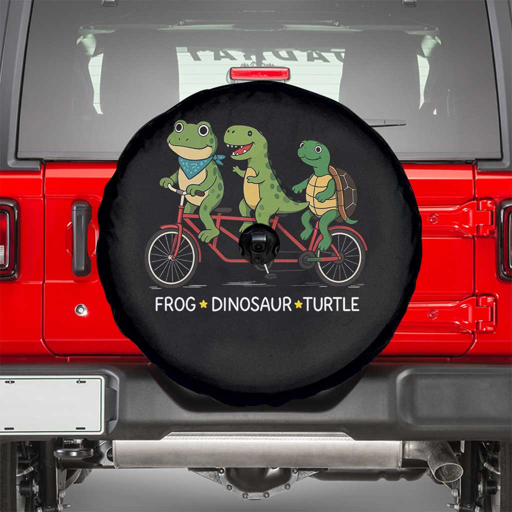 Subtle FDT Spare Tire Cover Frog Dinosaur Turtle Political Satire - Wonder Print Shop