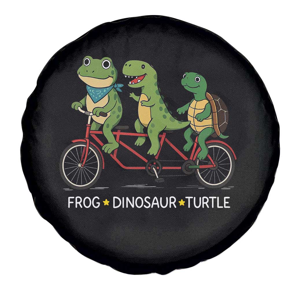 Subtle FDT Spare Tire Cover Frog Dinosaur Turtle Political Satire - Wonder Print Shop